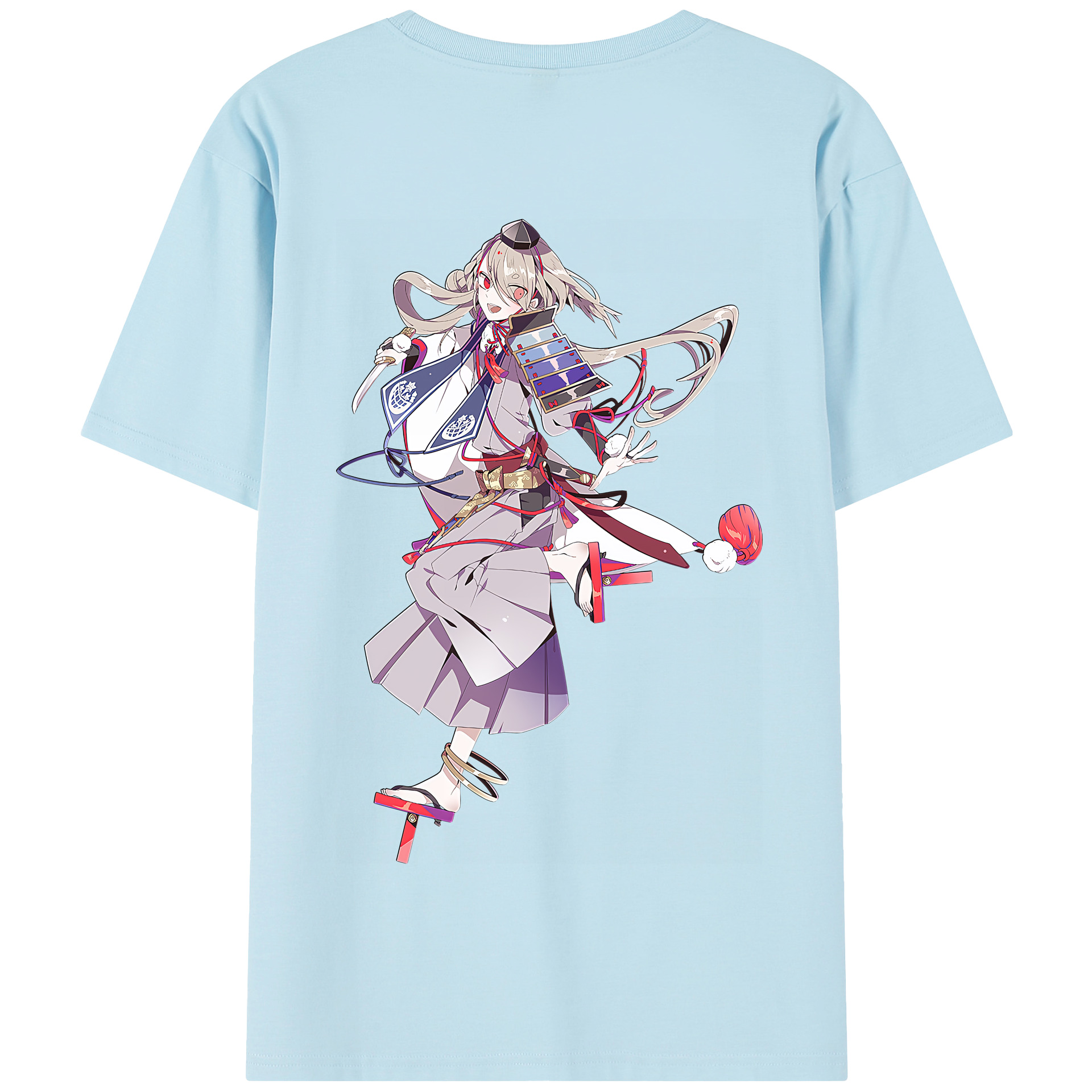 （画像用） 刀剣乱舞 Touken Ranbu 綿100％半袖Tシャツ（背面プリント）